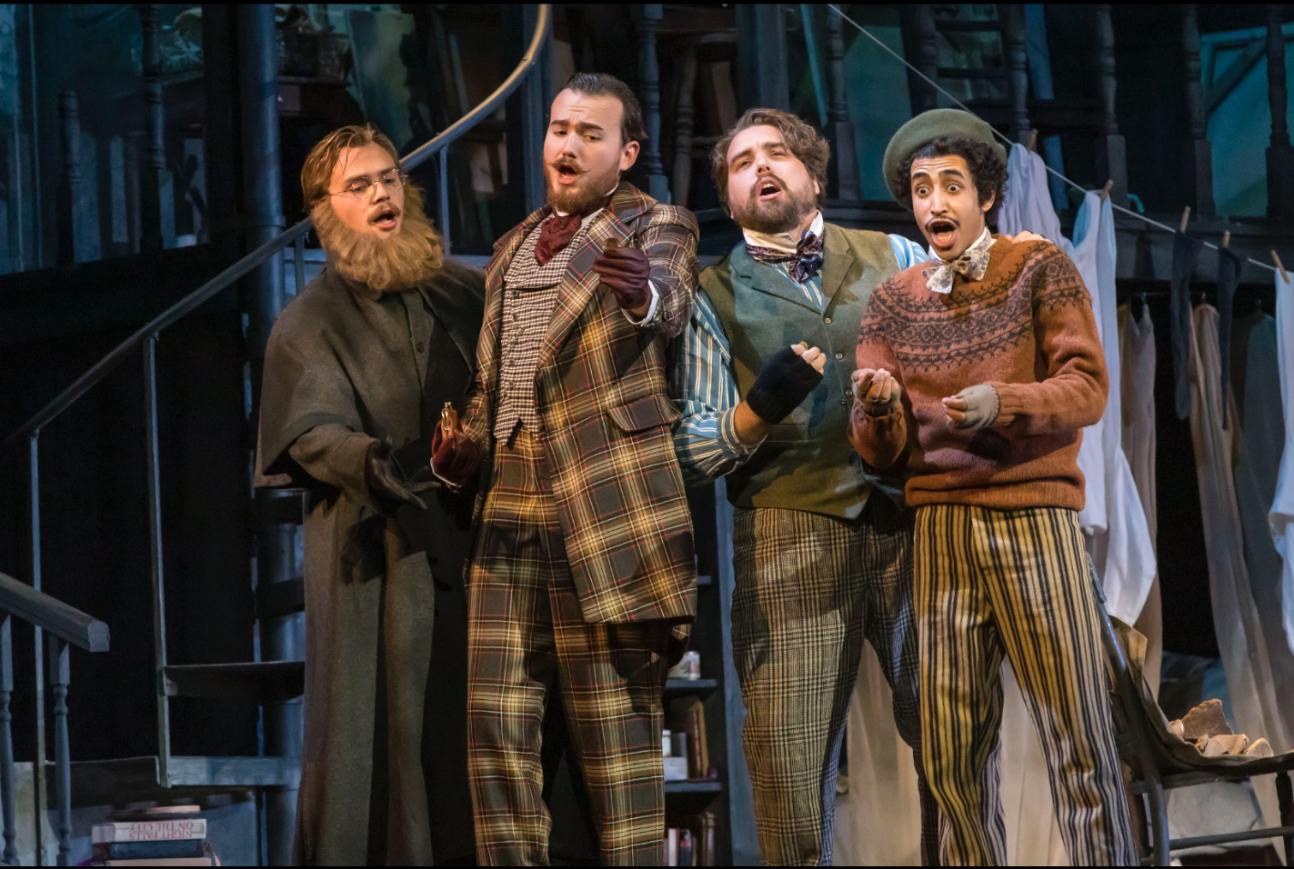 Aiden Collawn as Colline in La bohème