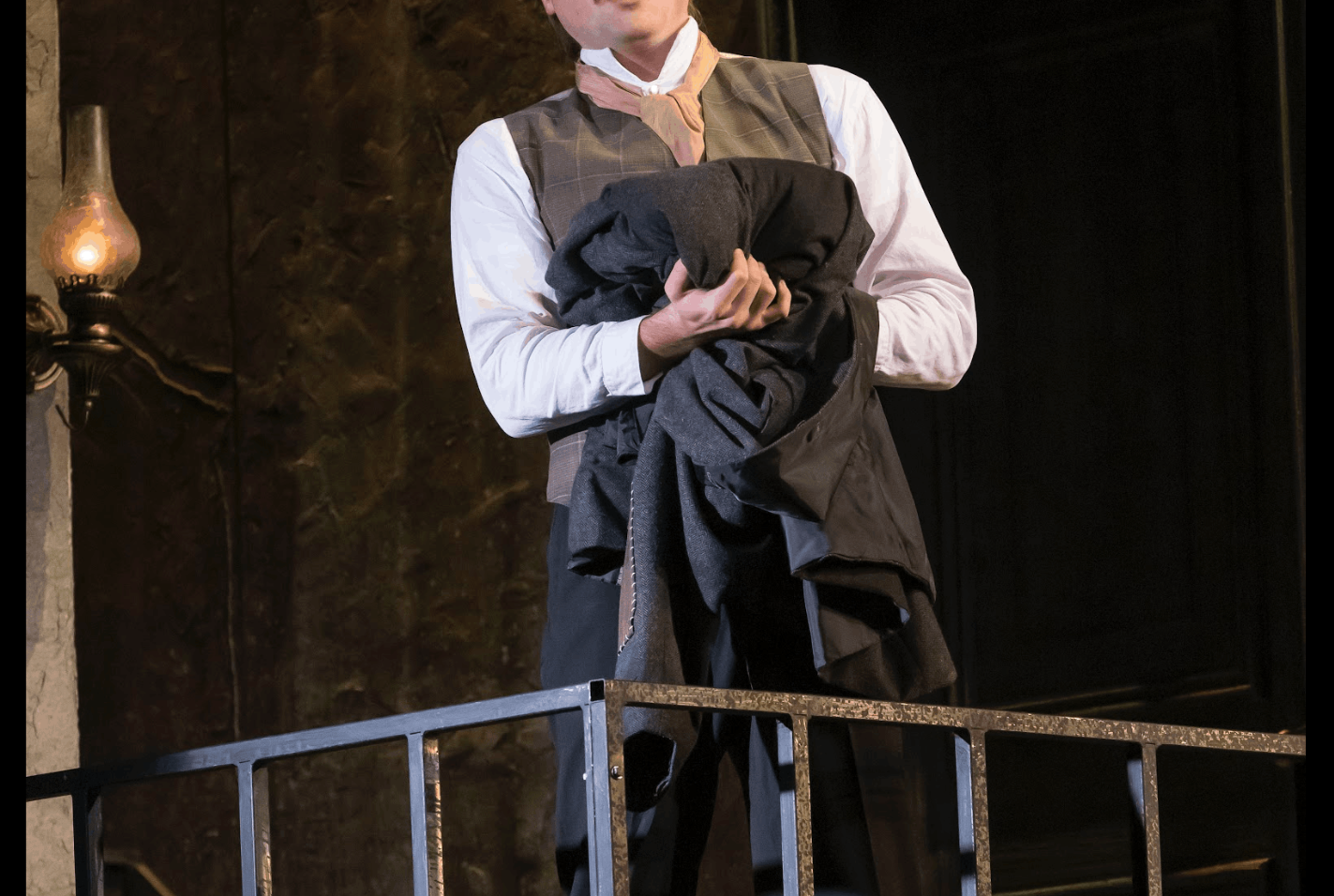 Aiden Collawn as Colline in La bohème